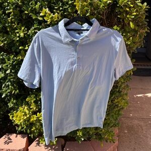 Express Sky Blue Polo Shirt
